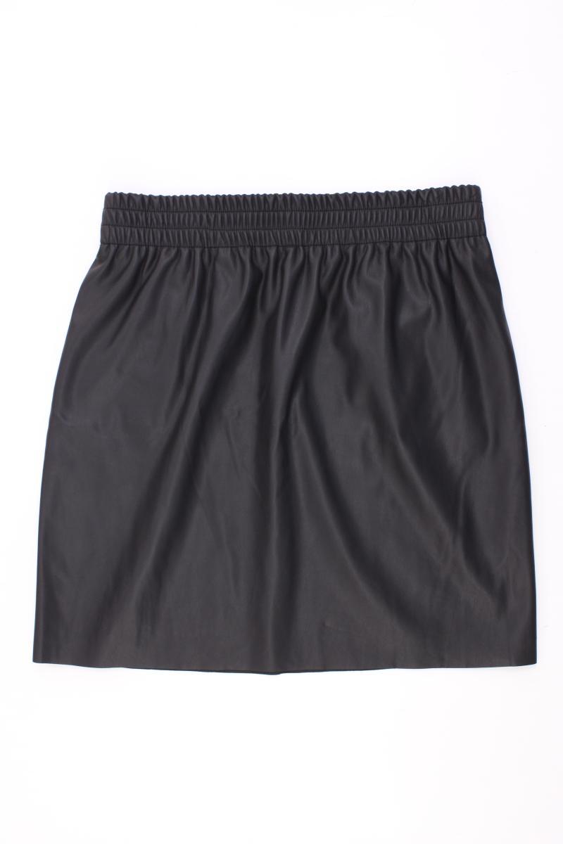 Only Kunstlederrock Gr. S neuwertig schwarz aus Polyester