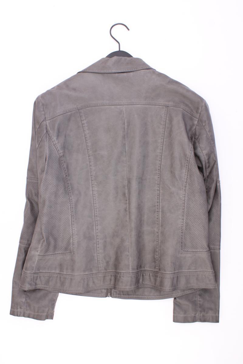 Cartoon Kunstlederjacke Gr. 44 grau aus Polyurethan