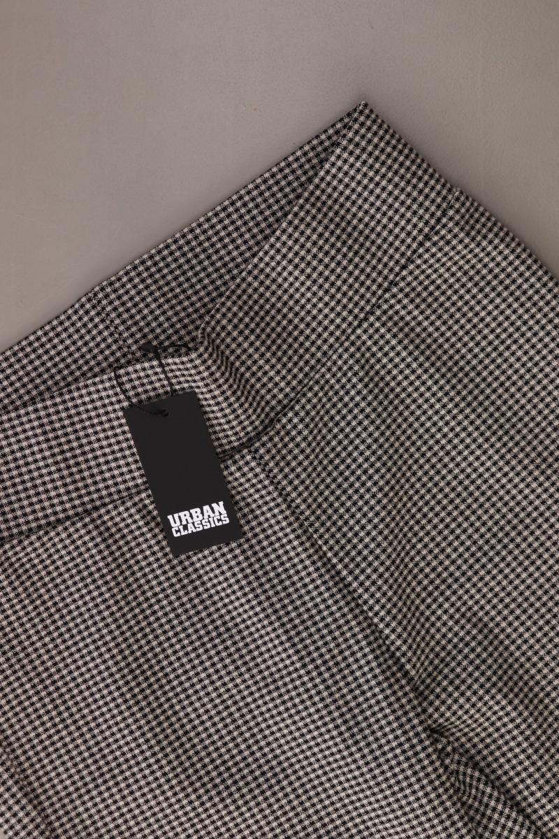 URBAN CLASSICS Stretchhose Gr. S hahnentritt neu mit Etikett schwarz aus Viskose