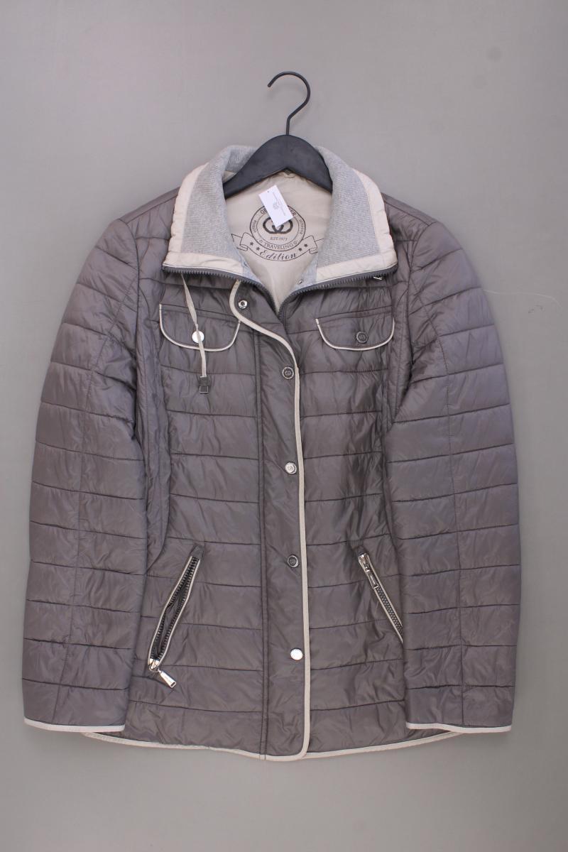 Gerry Weber Classic Jacke Gr. 42 grau aus Polyamid