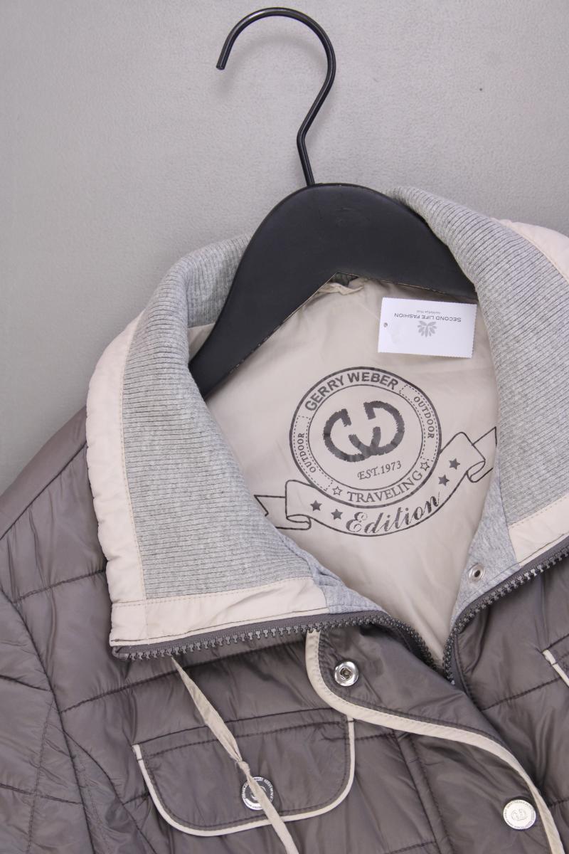 Gerry Weber Classic Jacke Gr. 42 grau aus Polyamid