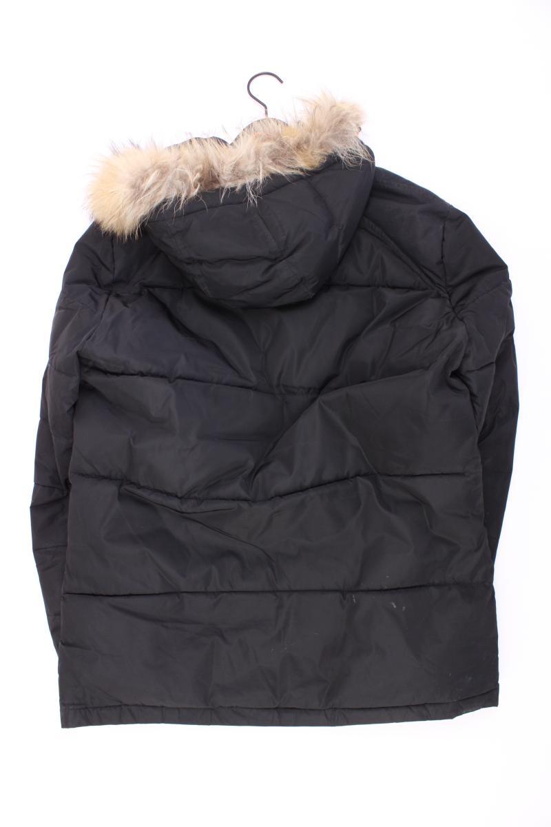Rubber & Co Winterjacke für Herren Gr. L schwarz aus Polyester