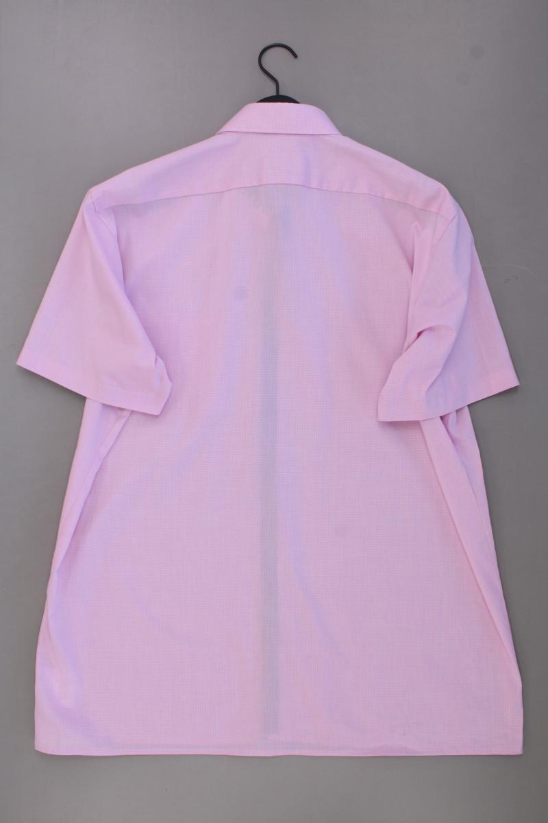 MARVELIS Kurzarmhemd für Herren Gr. Hemdgröße 45 rosa aus Baumwolle