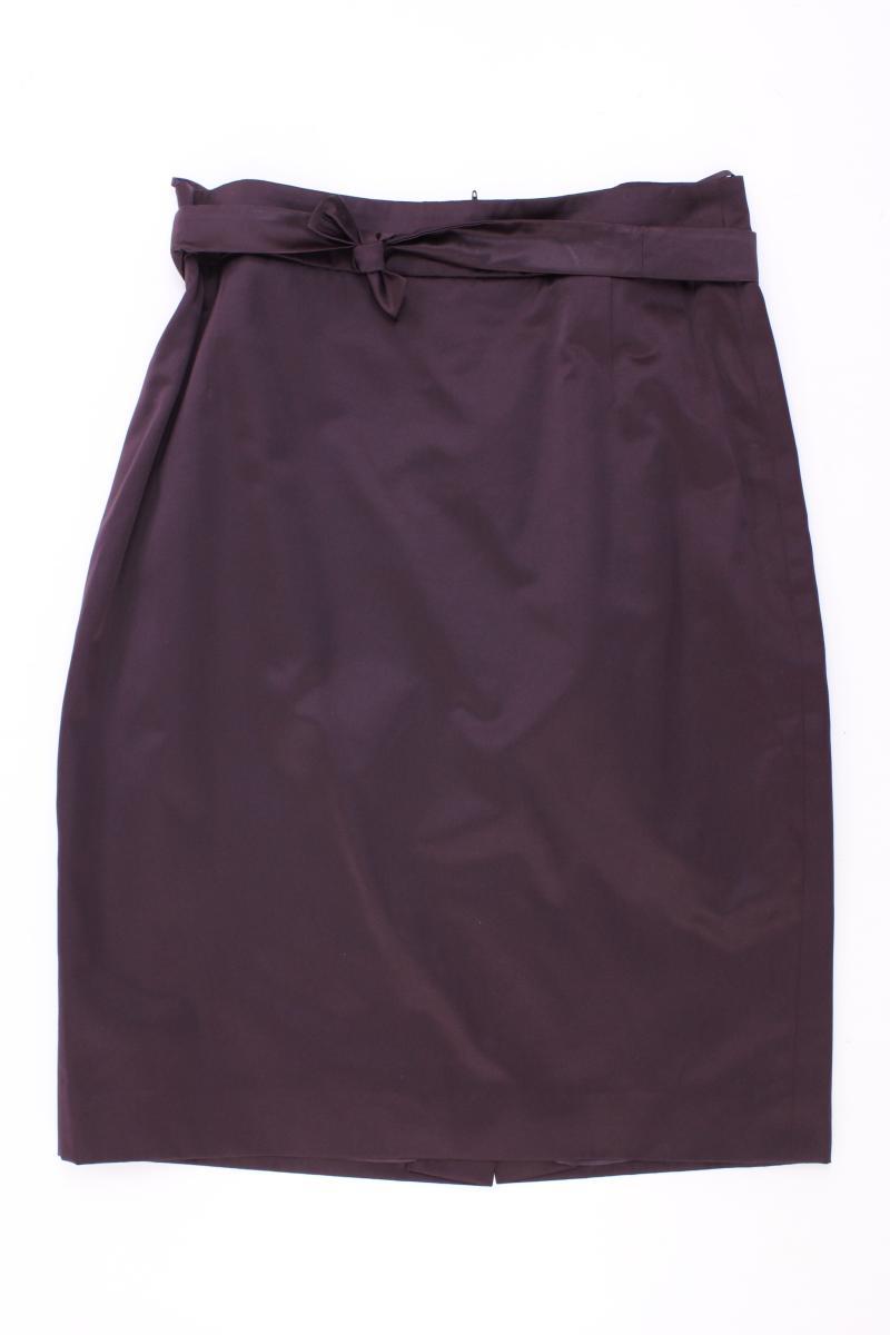 BOSS by Hugo Boss Midirock Gr. 38 neuwertig lila aus Baumwolle