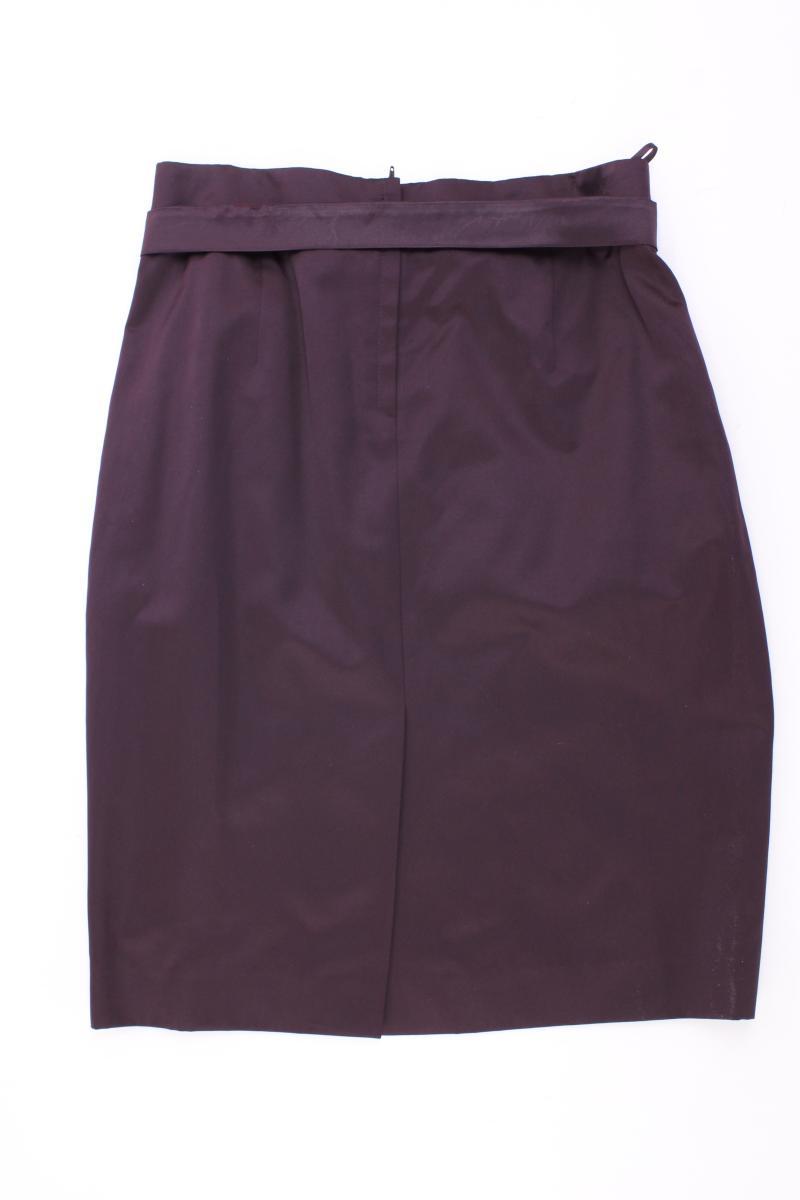 BOSS by Hugo Boss Midirock Gr. 38 neuwertig lila aus Baumwolle