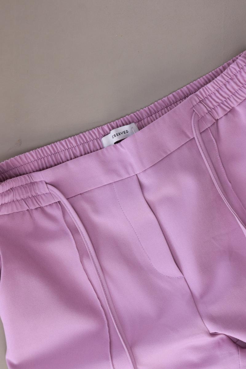 Reserved Stoffhose Gr. S lila aus Polyester