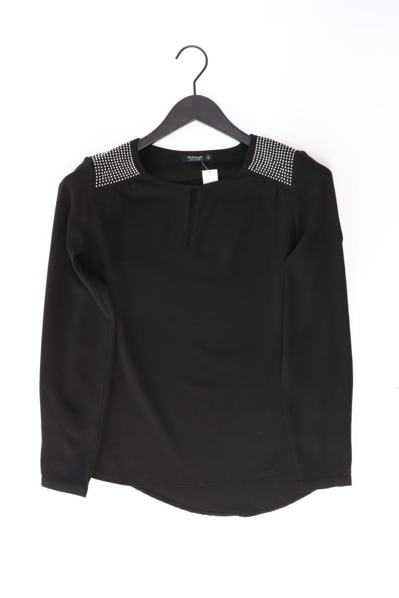 Reserved Langarmbluse Gr. 34 schwarz aus Polyester
