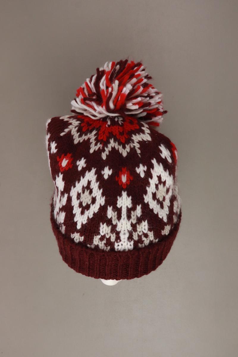 Hollister Mütze rot aus Polyacryl