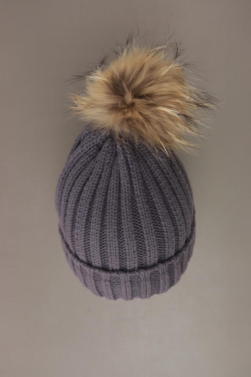 Mütze grau aus Polyacryl