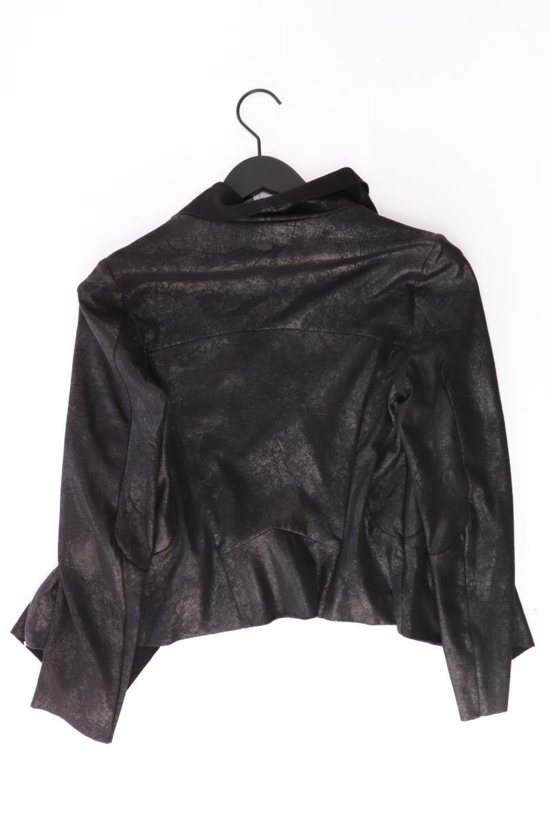 Zara Cardigan in Wildlederoptik Gr. M Langarm schwarz