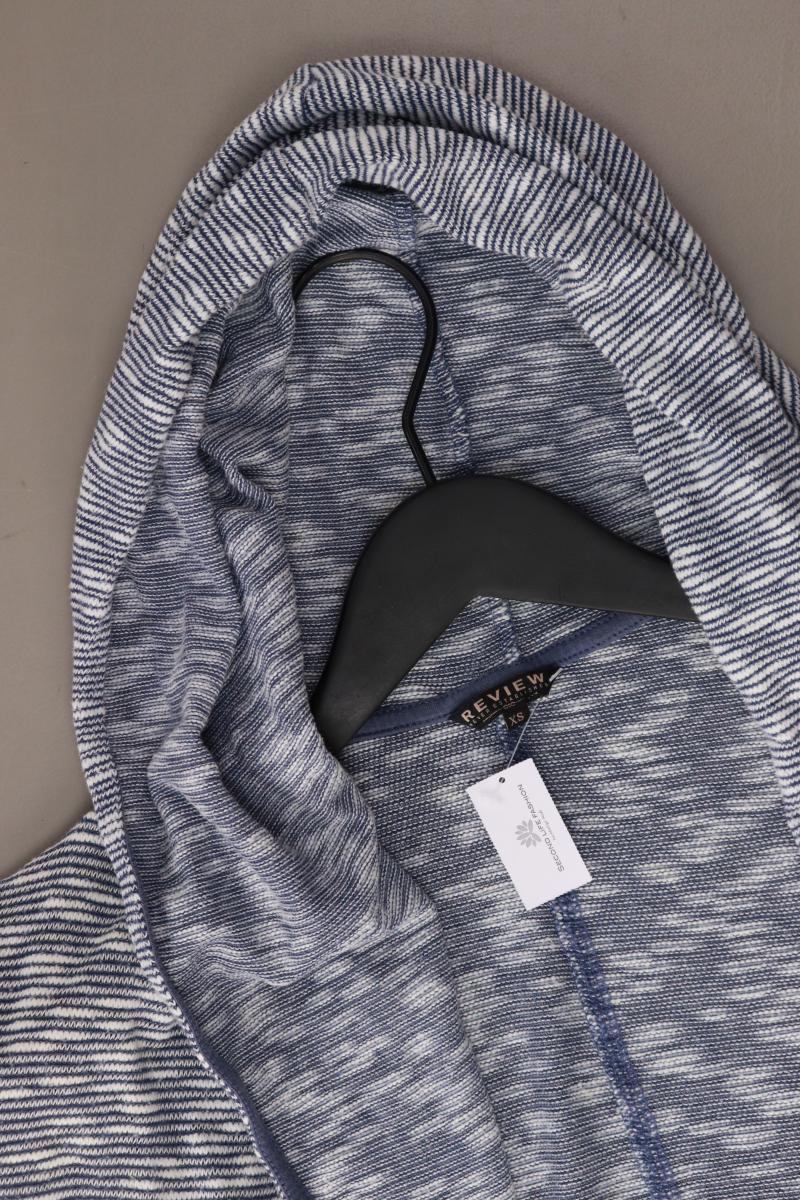 Review Sweatjacke Gr. XS Langarm blau
