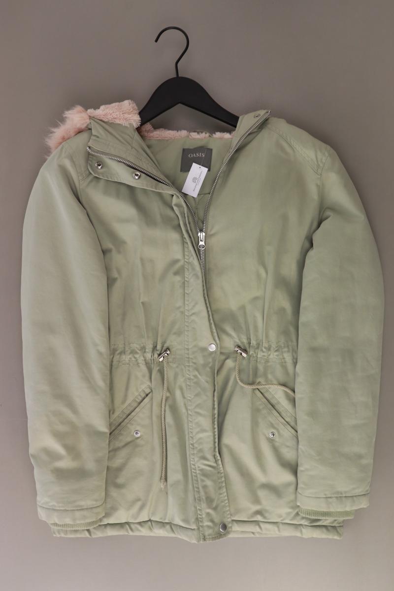 Oasis Kapuzenjacke Gr. S grün aus Baumwolle
