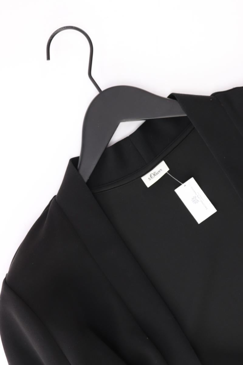 s.Oliver Regular Cardigan Gr. 38 3/4 Ärmel schwarz aus Modal