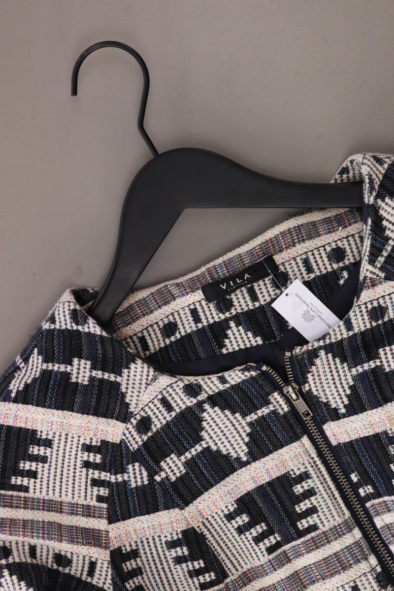 Vila Regular Cardigan Gr. S Langarm mehrfarbig aus Polyester