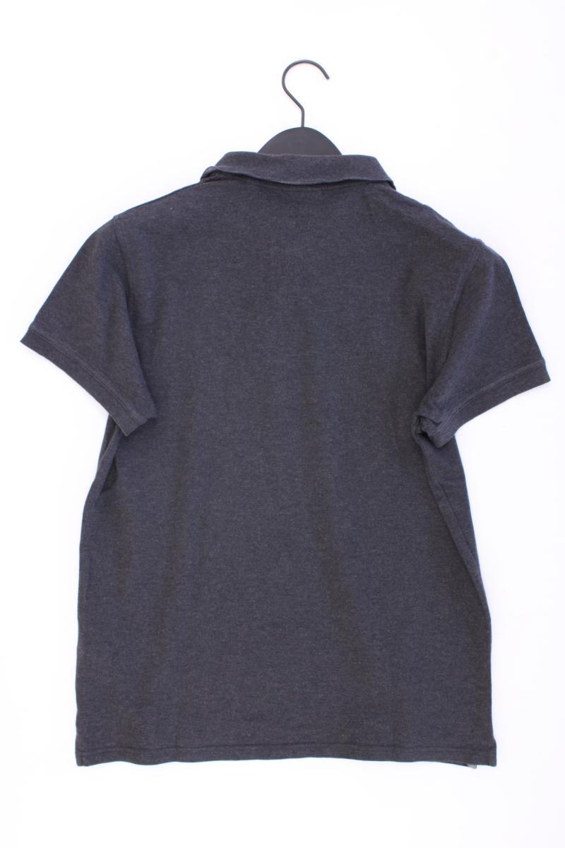 Gant Poloshirt für Herren Gr. M Kurzarm grau aus Baumwolle