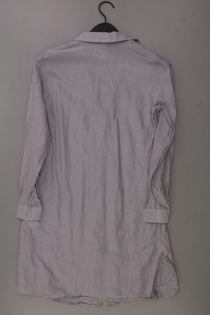 Alba Moda Langarmbluse Gr. 38 grau aus Baumwolle