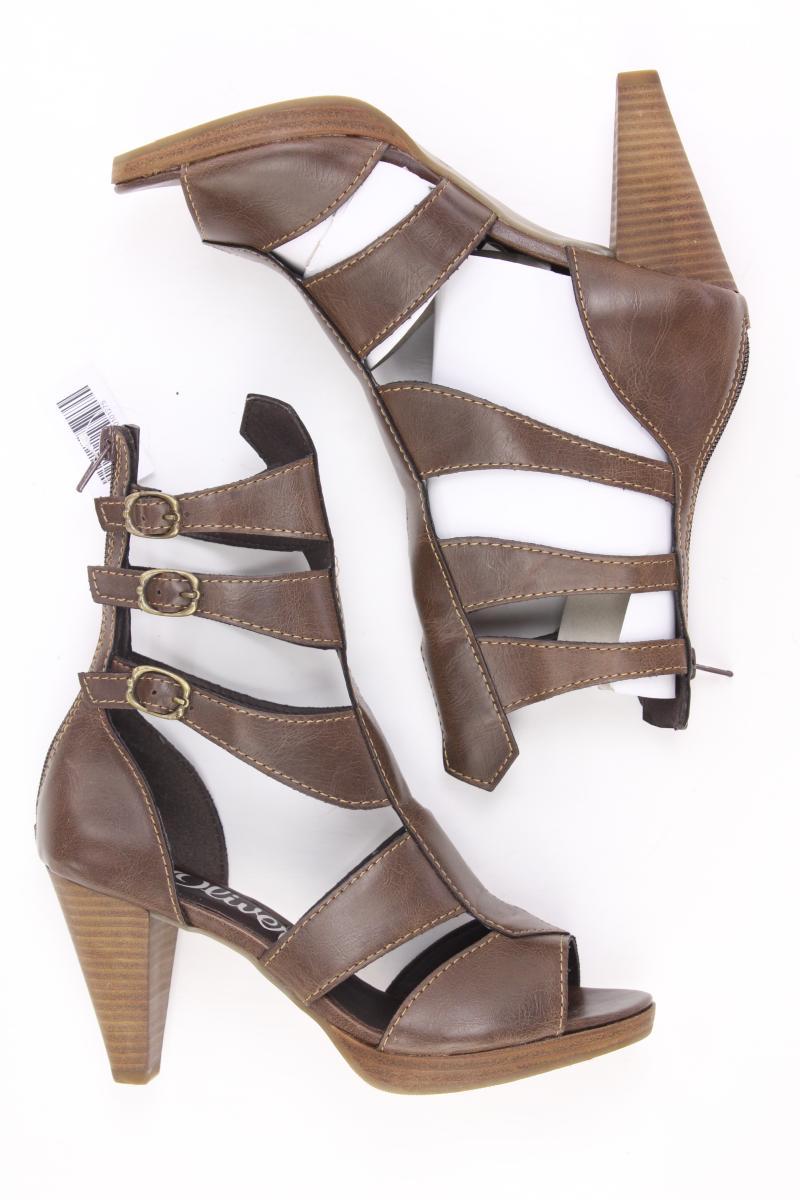 s.Oliver High Heels Gr. 37 neuwertig braun