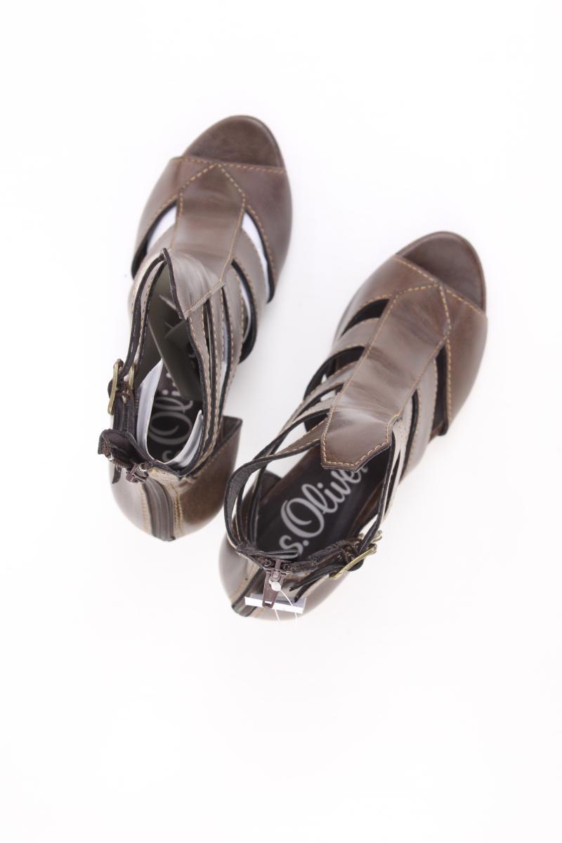 s.Oliver High Heels Gr. 37 neuwertig braun