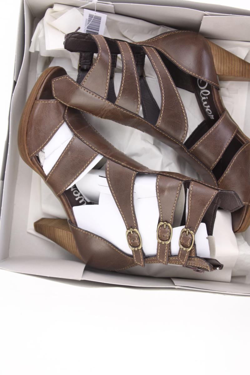 s.Oliver High Heels Gr. 37 neuwertig braun