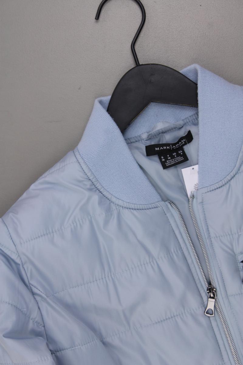 MARK ADAM Übergangsjacke Gr. 36 blau aus Polyester