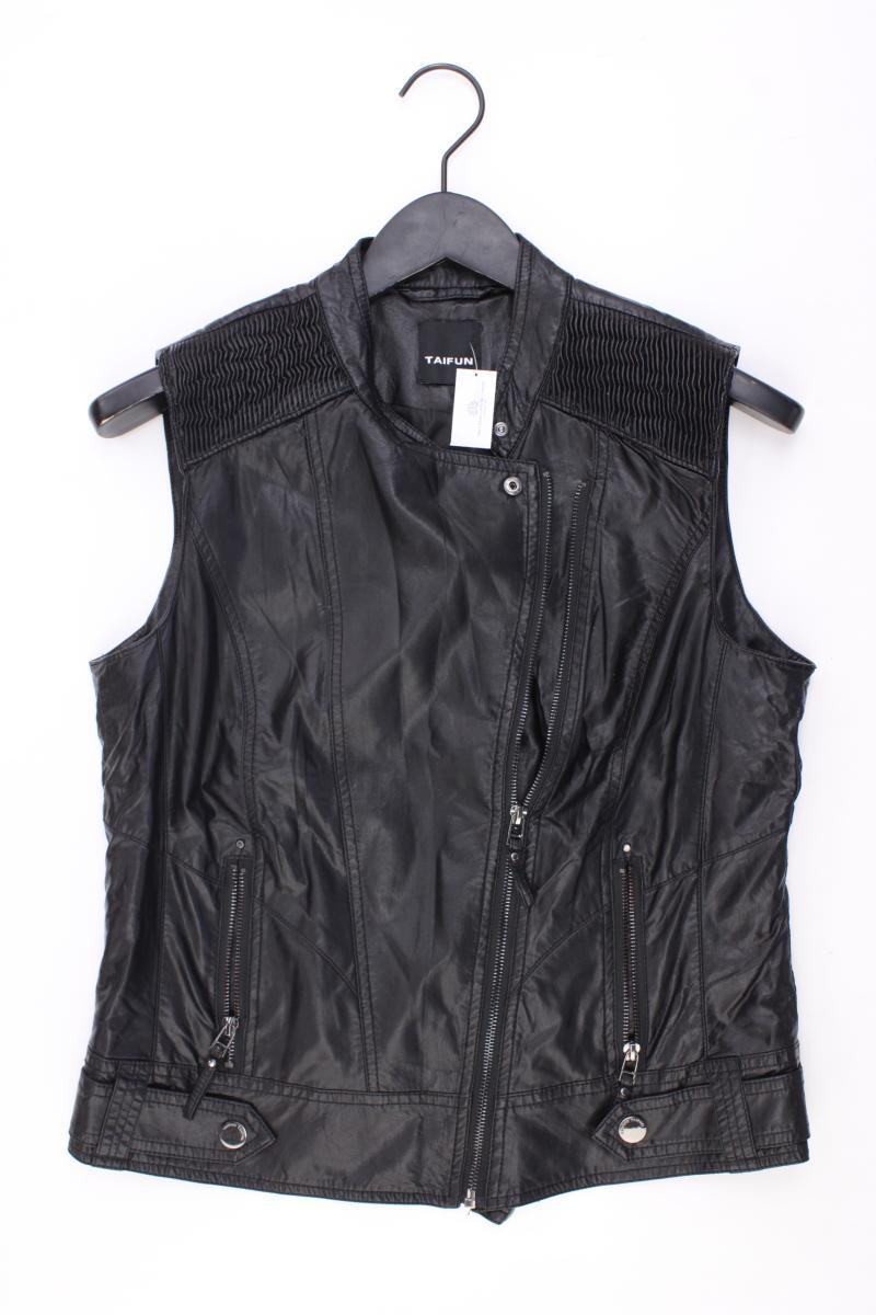 Taifun Classic Weste Gr. 40 schwarz aus Polyurethan