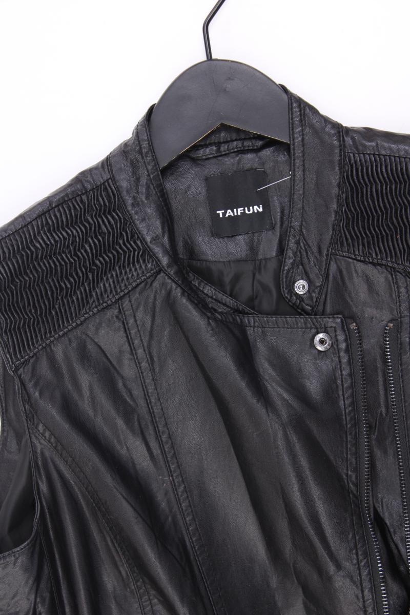 Taifun Classic Weste Gr. 40 schwarz aus Polyurethan