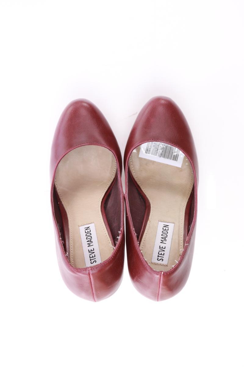 Steve Madden Pumps Gr. 37,5 rot aus Leder