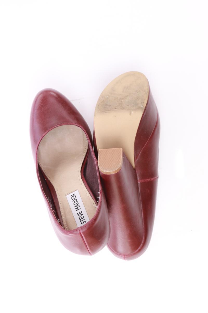 Steve Madden Pumps Gr. 37,5 rot aus Leder