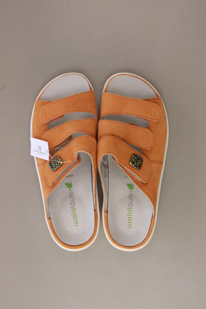 Waldläufer Sandalen Gr. 36 neu mit Etikett orange aus Leder