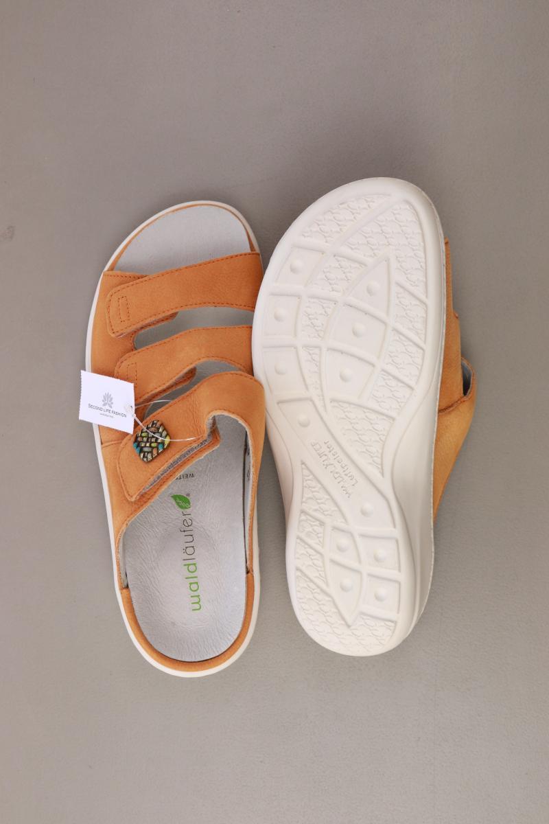 Waldläufer Sandalen Gr. 36 neu mit Etikett orange aus Leder