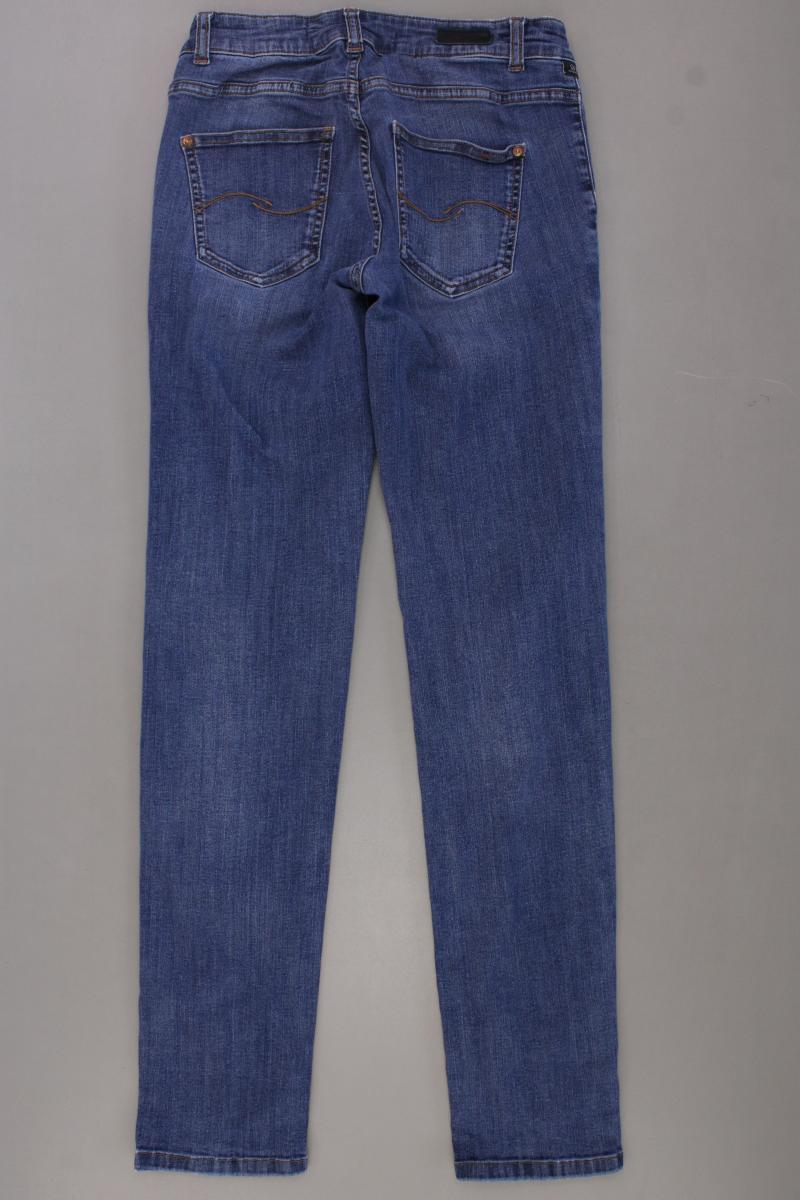 QS by s.Oliver Skinny Jeans Gr. 34 blau aus Baumwolle