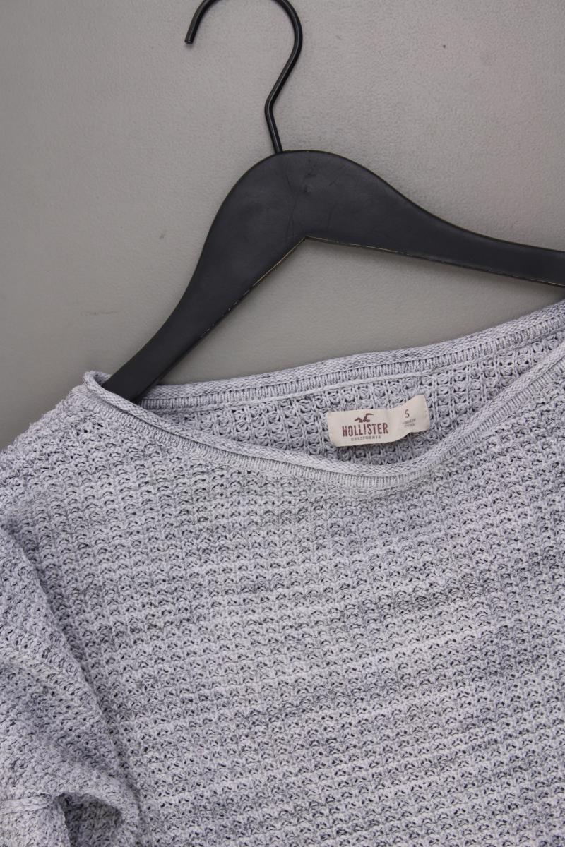 Hollister Grobstrickpullover Gr. S grau