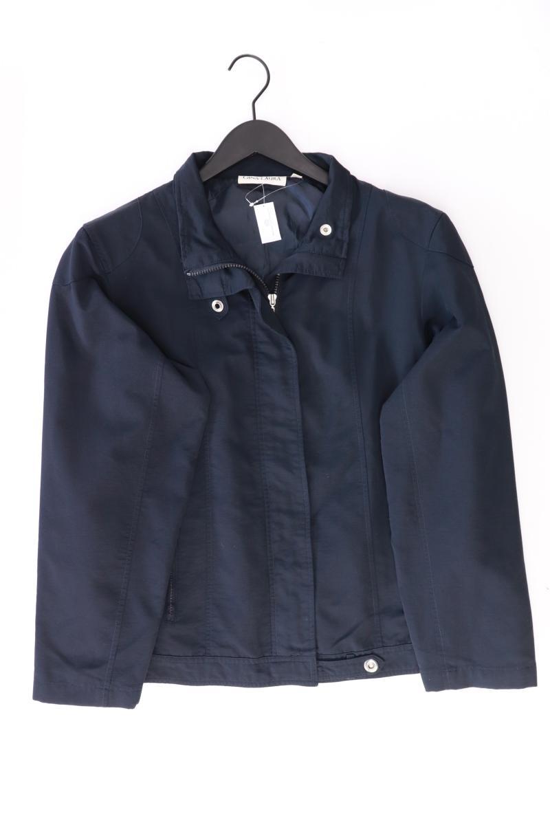 Gina Laura Übergangsjacke Gr. XL blau aus Polyester