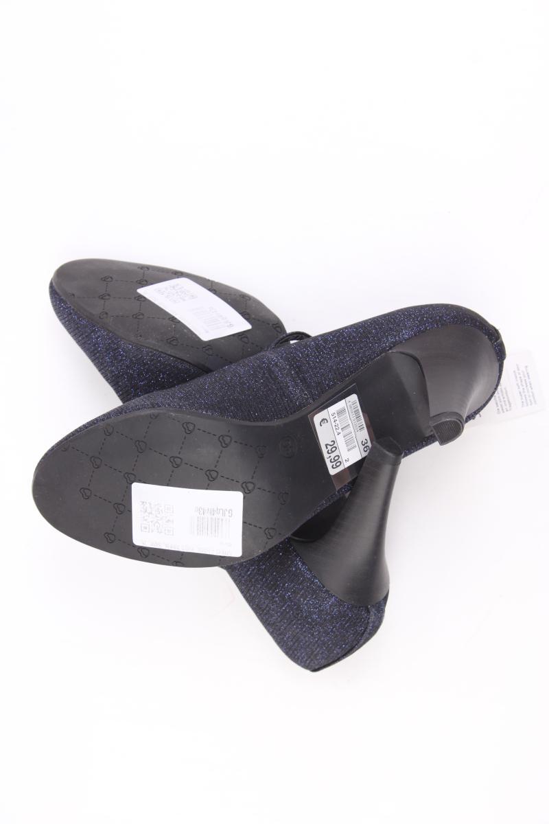 Pumps mit Glitzer Gr. 36 neu mit Etikett Neupreis: 29,99€! blau