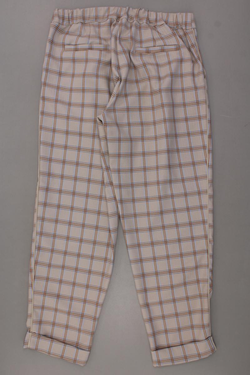 DESIRES Stoffhose Gr. M kariert braun aus Polyester