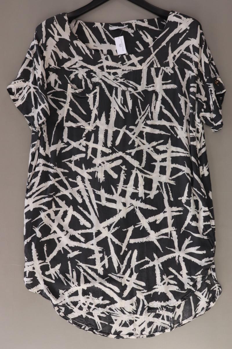 Selected Femme Kurzarmbluse Gr. 38 grau aus Viskose
