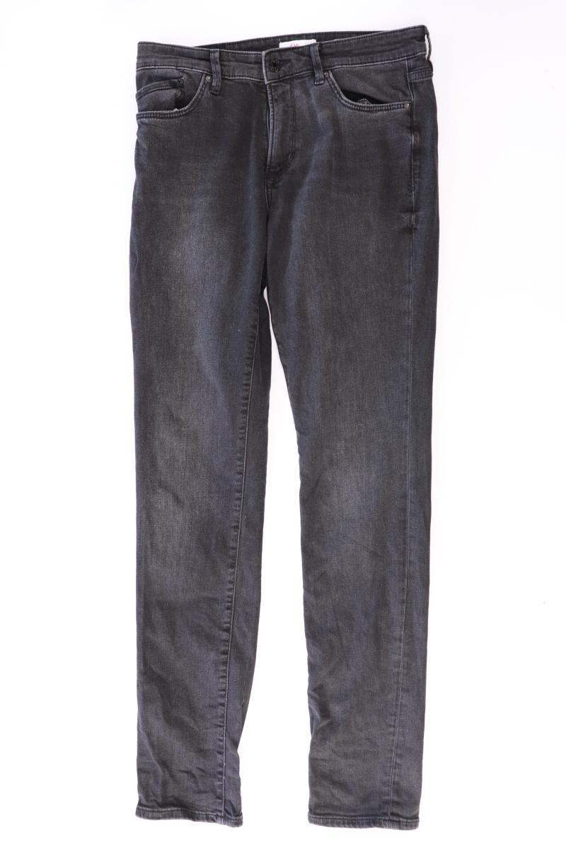 s.Oliver Straight Jeans Gr. 36 grau aus Baumwolle
