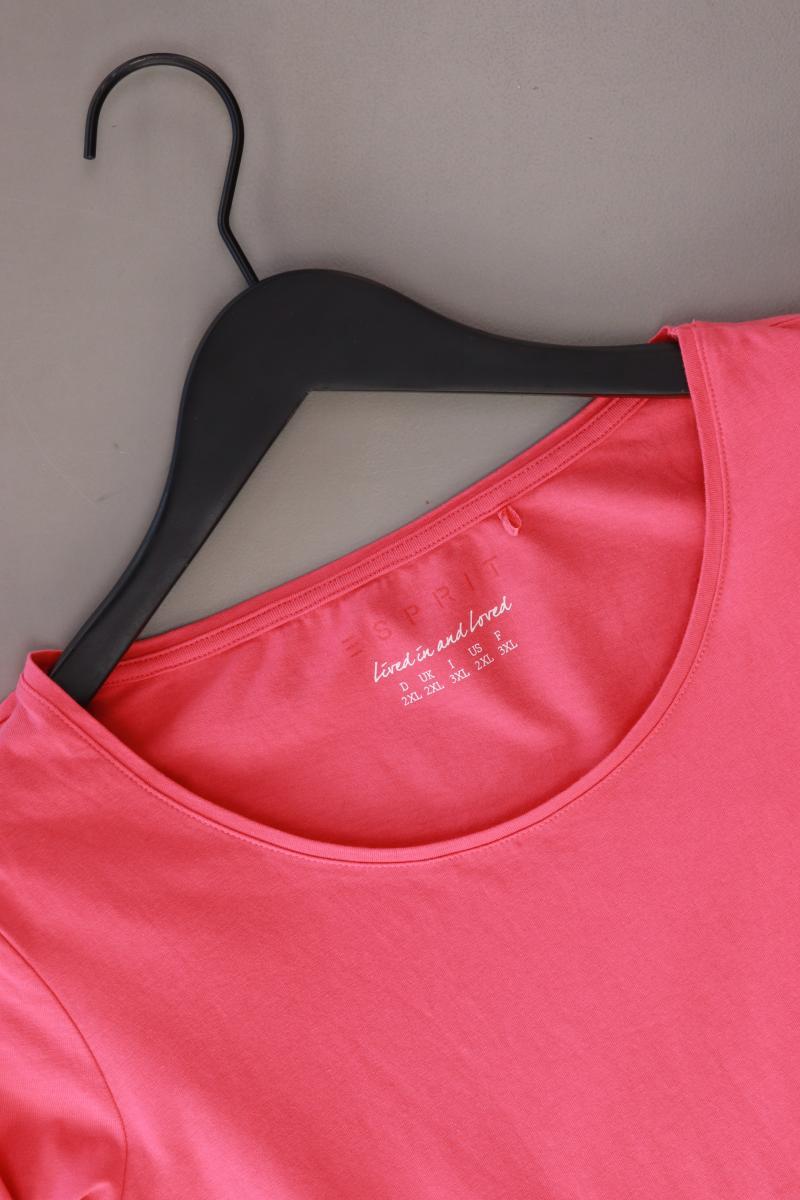 Esprit Longsleeve-Shirt Gr. XXL Langarm pink aus Baumwolle
