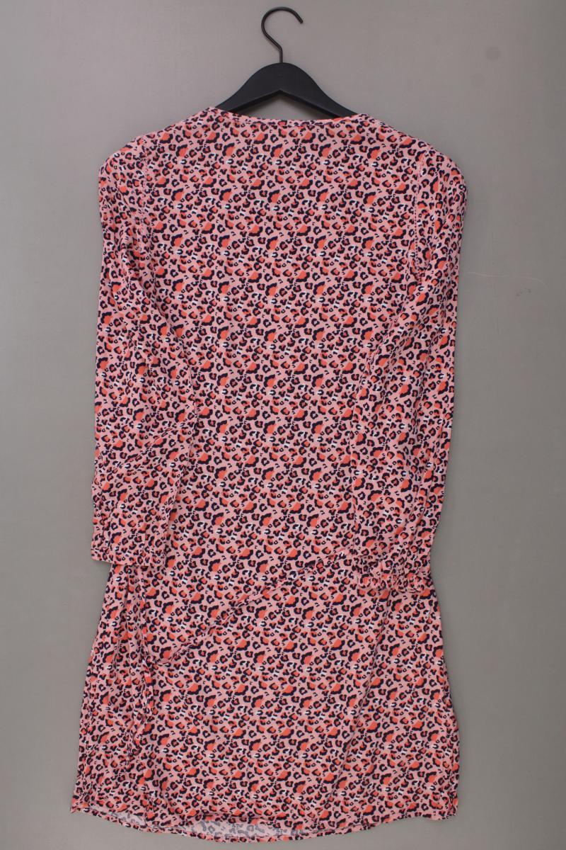 Manguun Langarmkleid Gr. 38 mit Tierdruck rosa aus Viskose