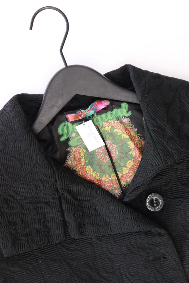Desigual Regular Mantel Gr. 36 schwarz