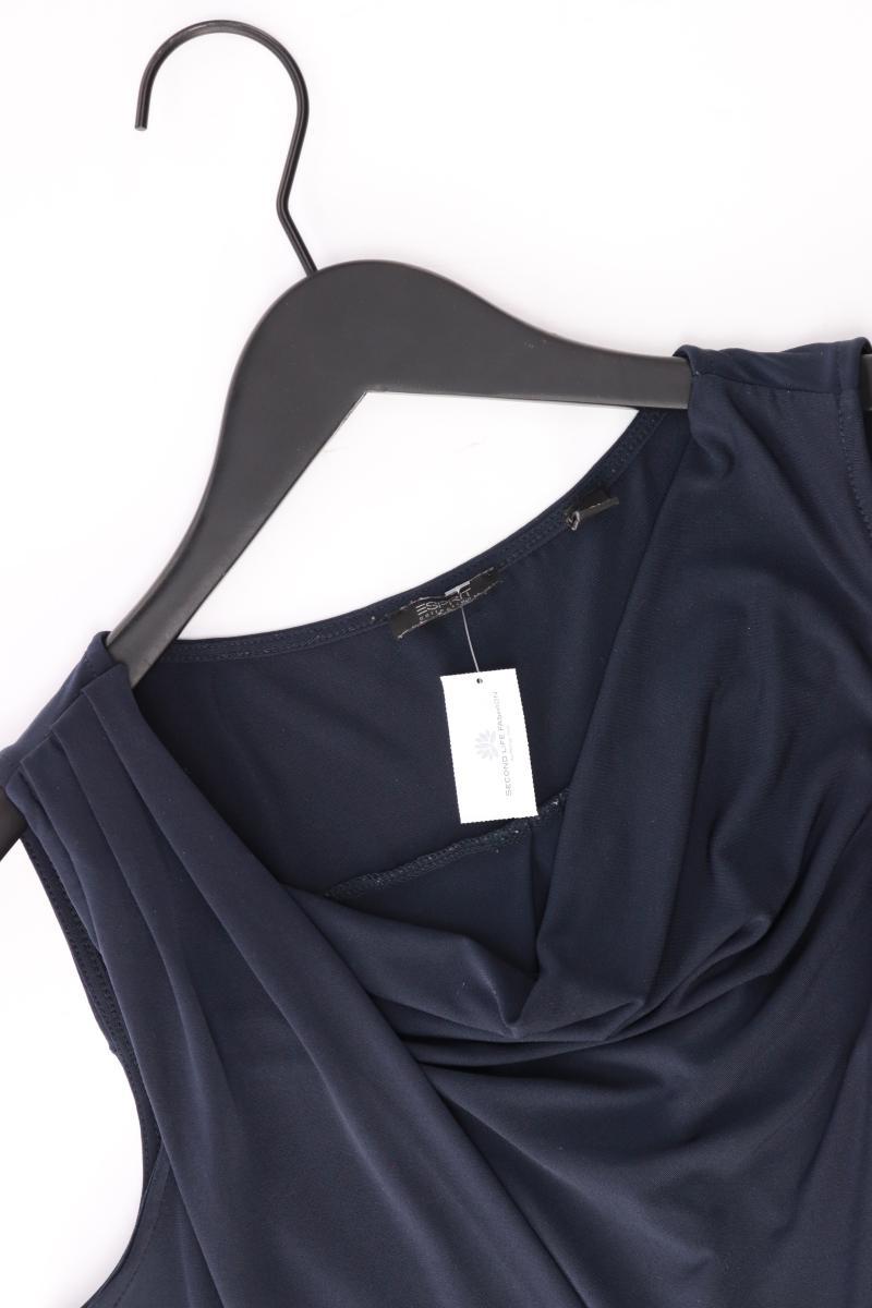 Esprit Collection Ärmellose Bluse Gr. M blau aus Polyester