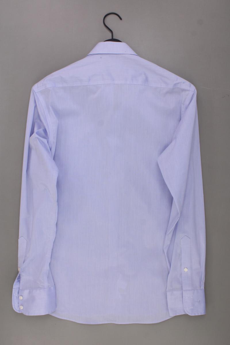 Eterna Langarmhemd für Herren Gr. Hemdgröße 40 blau aus Baumwolle