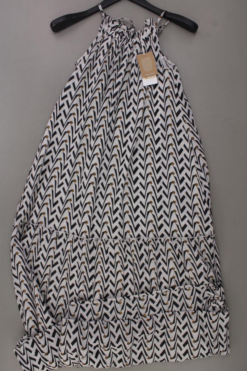 By Bar Amsterdam Vera Coconut Dress Maxikleid Gr. S geometrisches Muster Träger