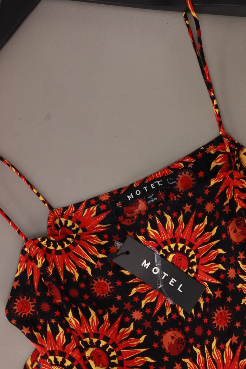 Motel Kleid Gr. L neu mit Etikett Träger rot aus Viskose