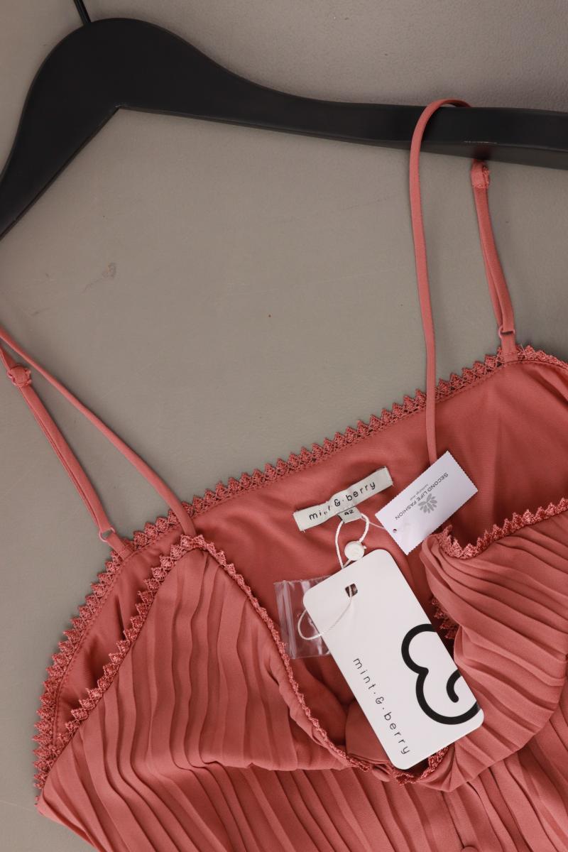 mint & berry Trägerkleid Gr. 42 neu mit Etikett rosa aus Polyester