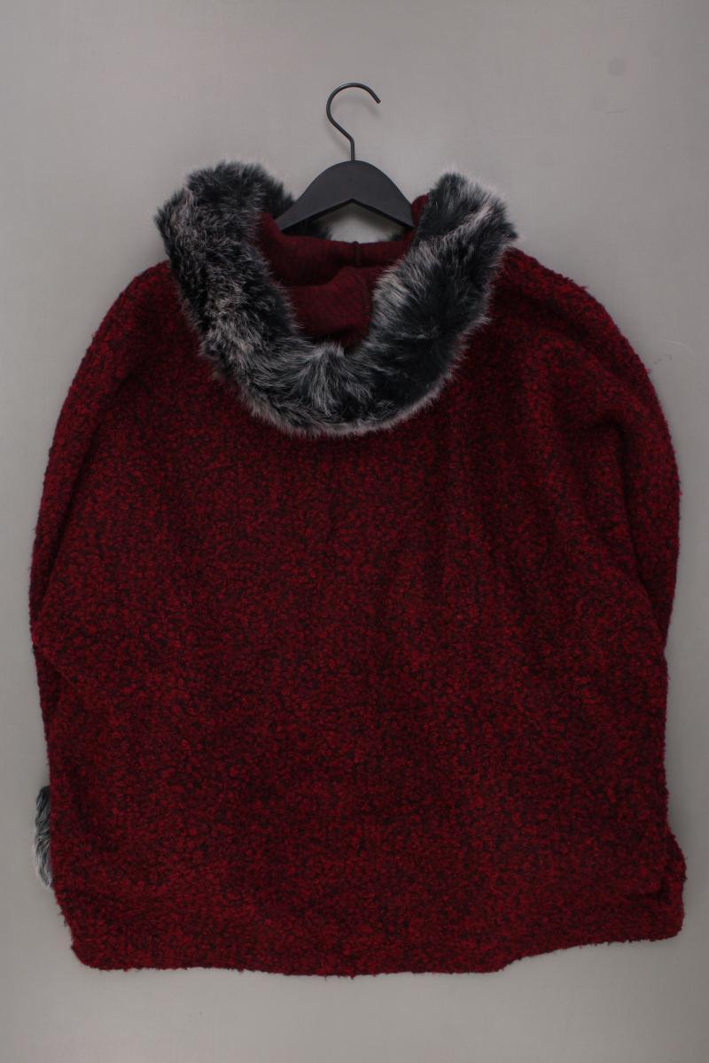 Kapuzenjacke Gr. OneSize neuwertig rot