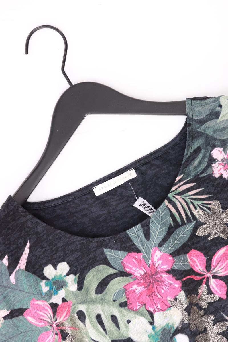 Armand Thierry Printshirt Gr. XL mit Blumenmuster Kurzarm mehrfarbig