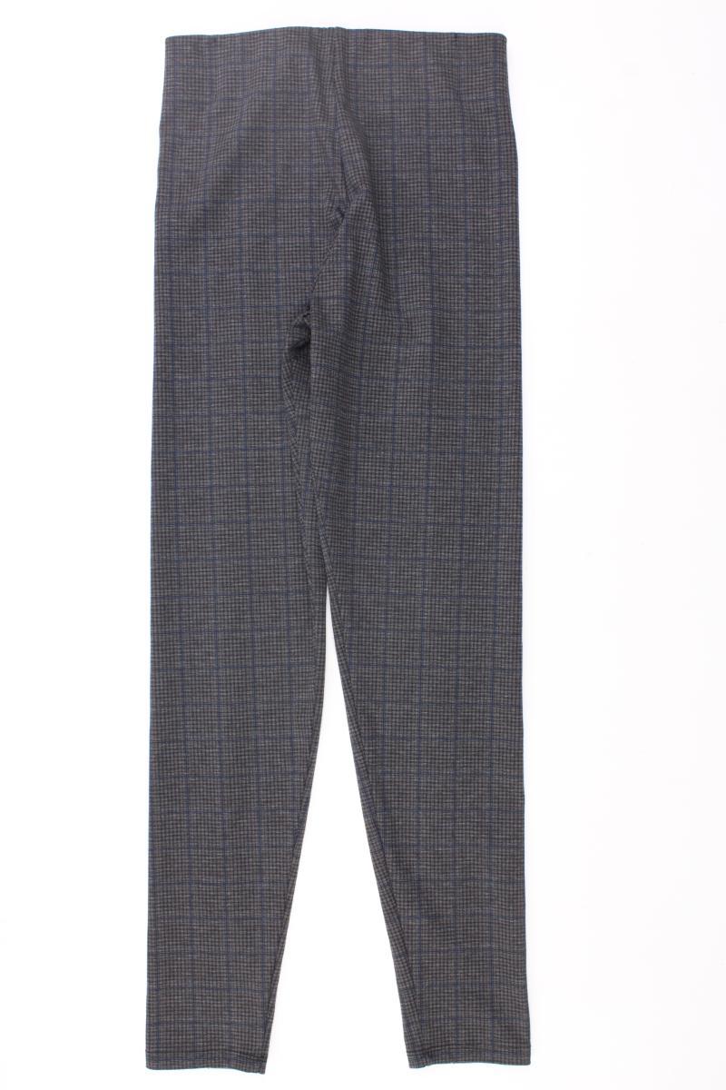 Zara Stretchhose Gr. S kariert grau aus Polyester