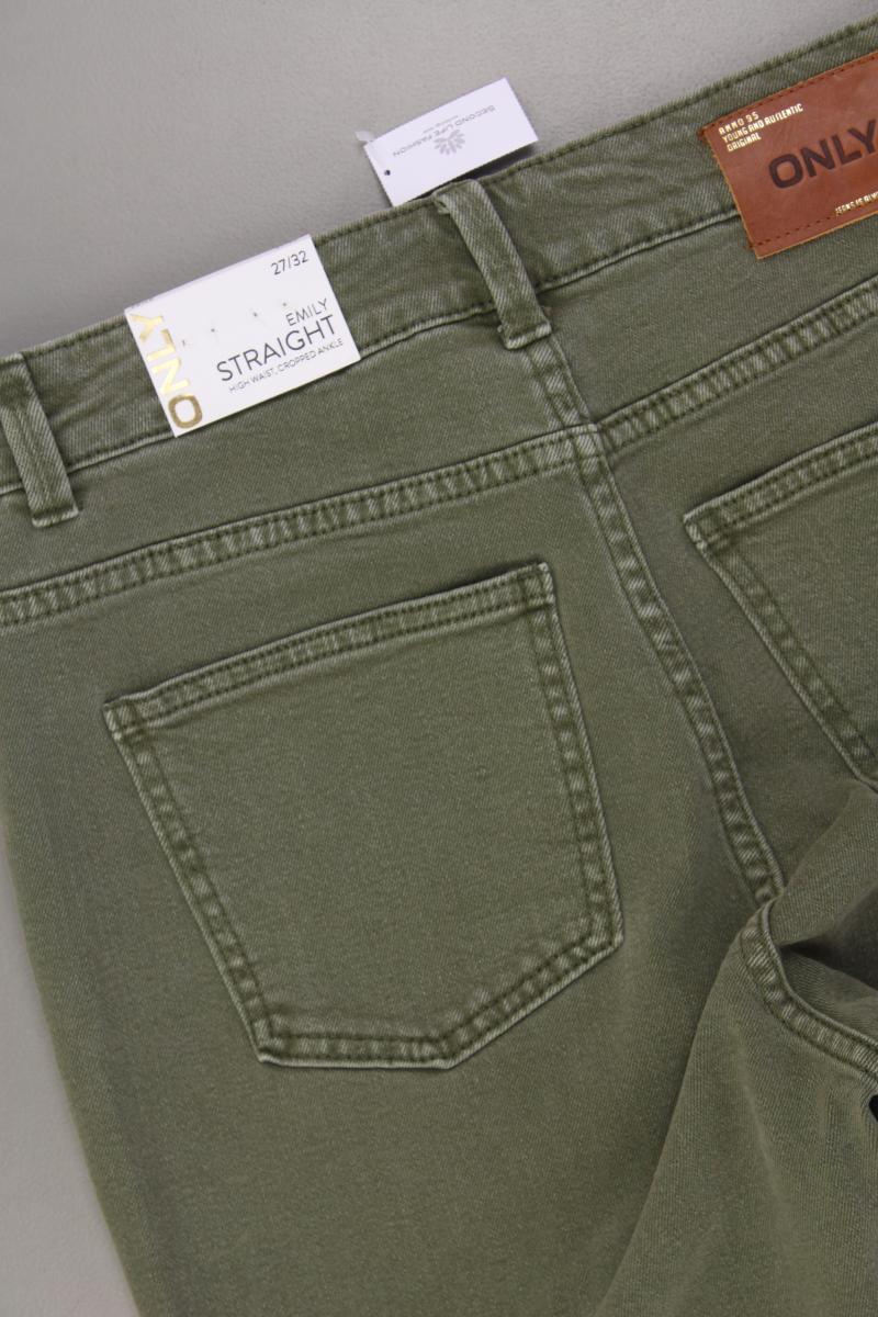 Only 7/8 Jeans Gr. W27/L32 neu mit Etikett olivgrün aus Baumwolle