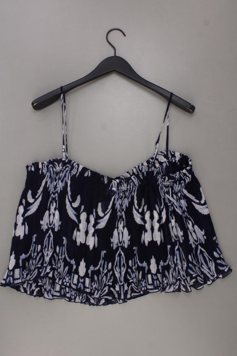 H&M Trägertop Gr. XL blau aus Polyester